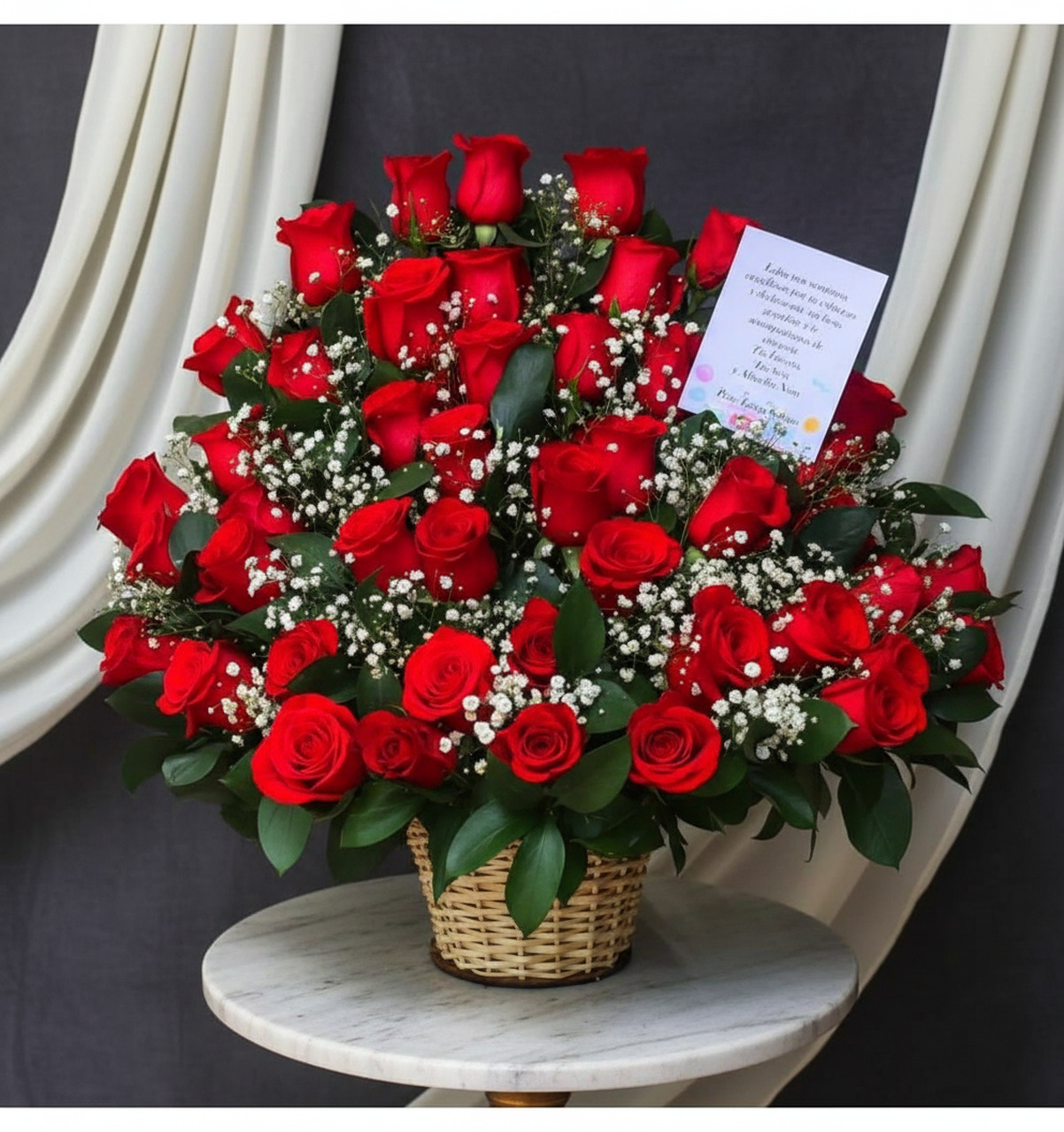 Floral Arrangement I want to love you