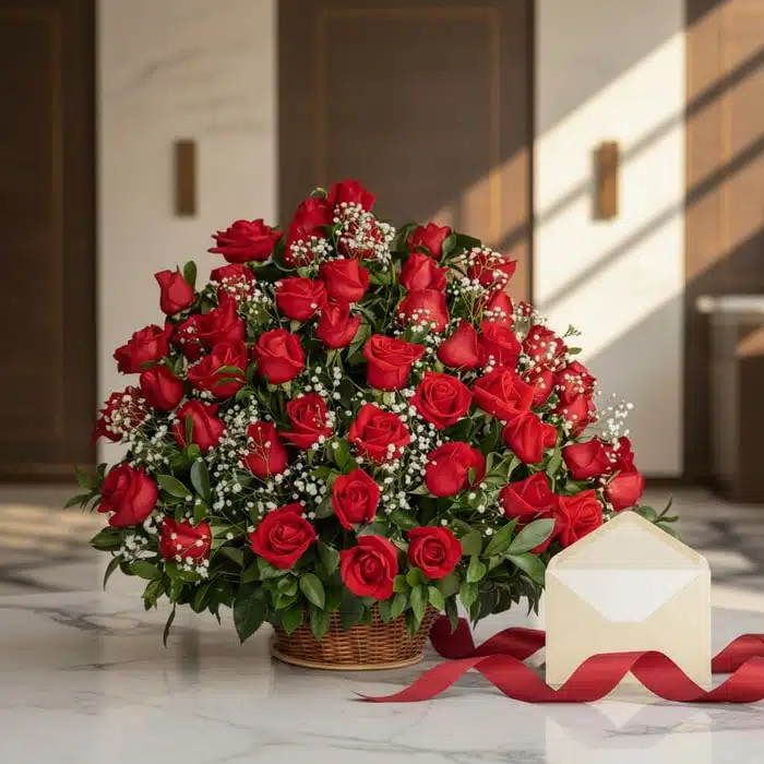 arreglo floral amor gigante rosas bruoqp