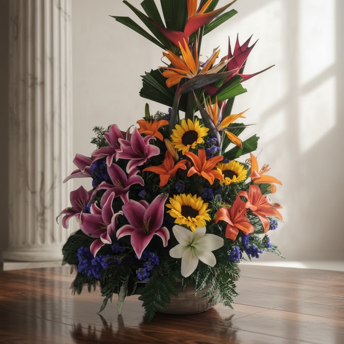 Harmony Exotic Floral Arrangement