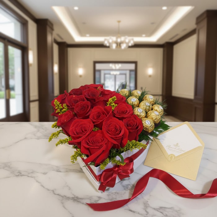 arreglo floral exotico secreto rosas rojas nkfgde