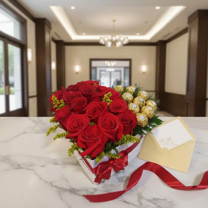 arreglo floral exotico secreto rosas rojas nkfgde