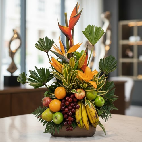 Floral Arrangement Fruits Bahamas