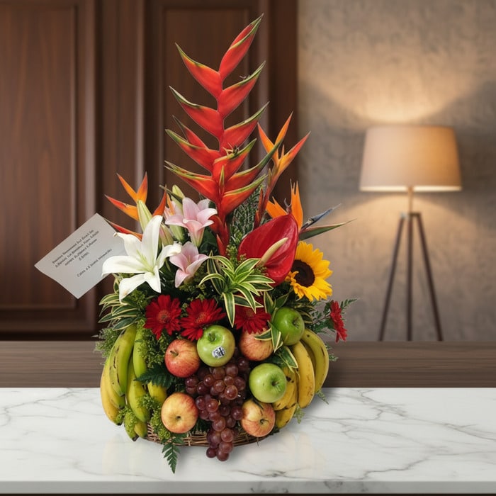 Floral Arrangement with Eclipse Fruits