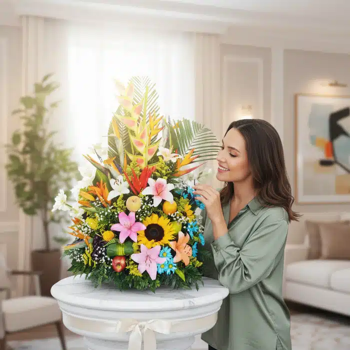 arreglo floral frutas tentacion mujer caap9wuk