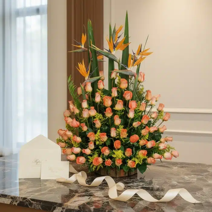 arreglo floral mas rosas regalo g1mgq57v