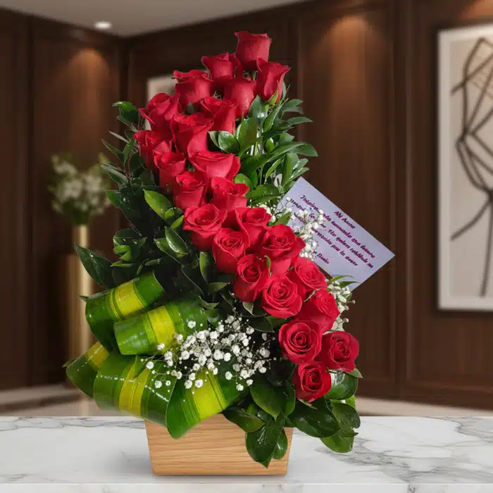 arreglo floral rosas espiral elegante dm7f4yh