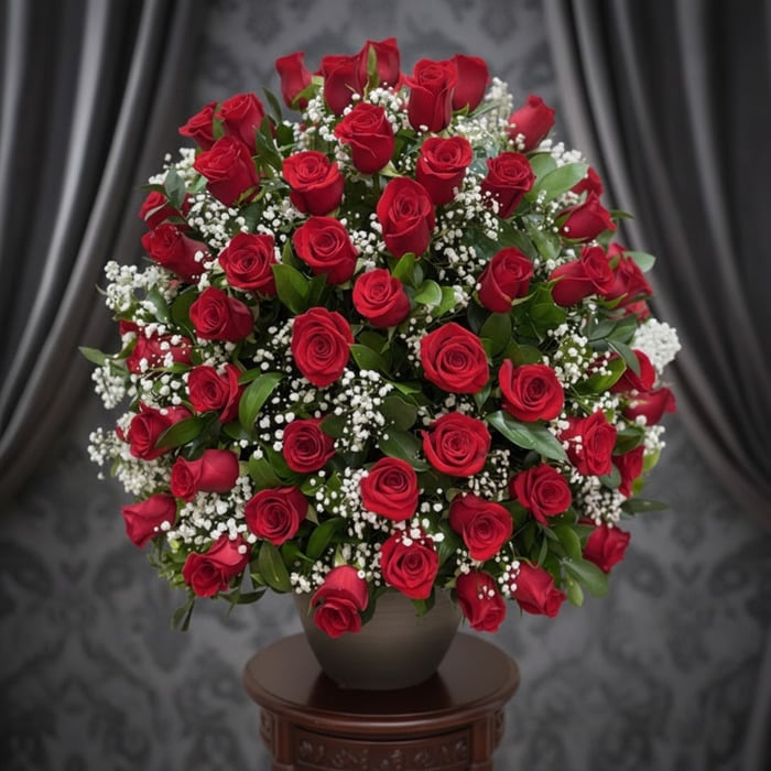 Floral Arrangement Roses by Lot