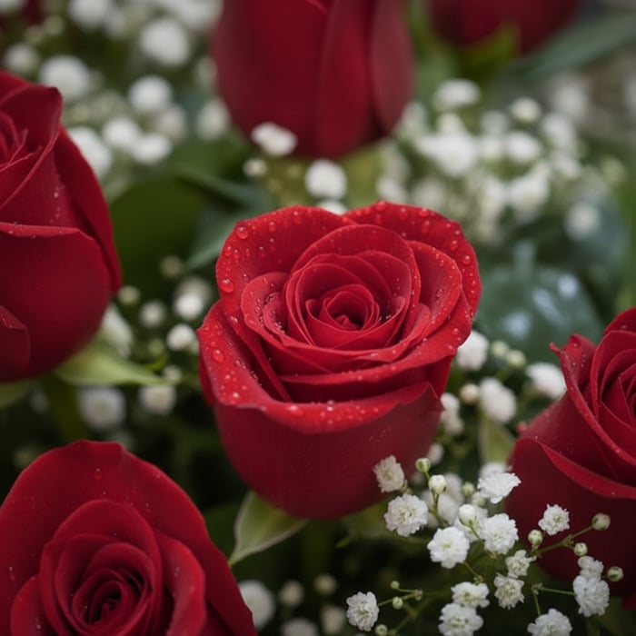 arreglo floral rosas monton macro azsiynlg