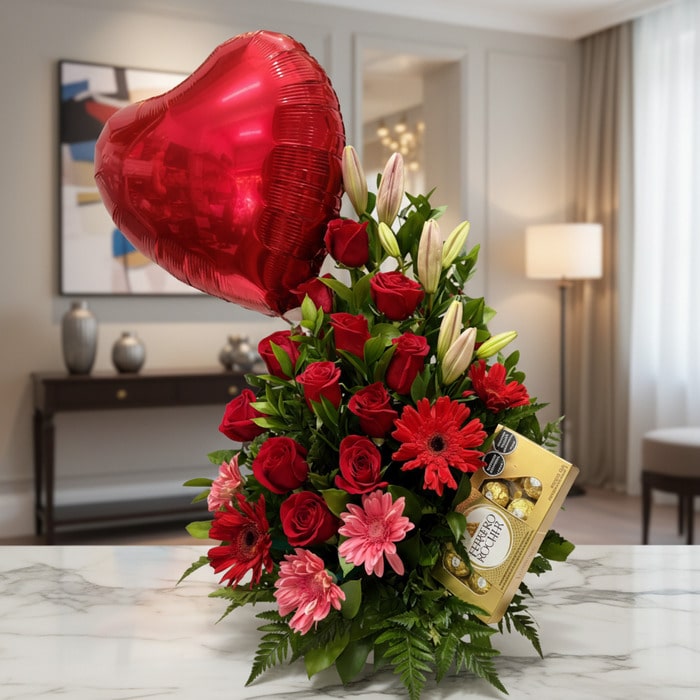 Flower Arrangement I love you