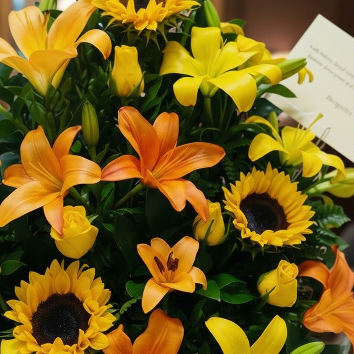 arreglo floral tropical macro frescura f0qta