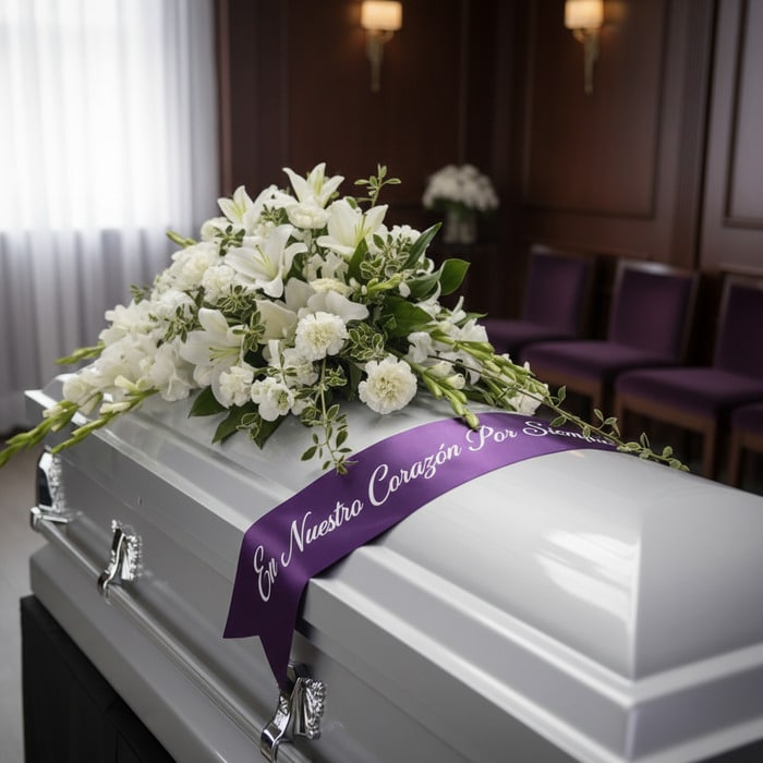 arreglo funebre cubre caja asuncion elegante zz1ok8gs