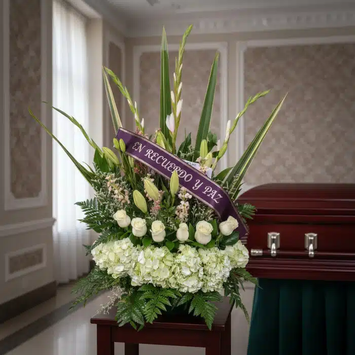 arreglo funebre eterno descanso lujo epmh