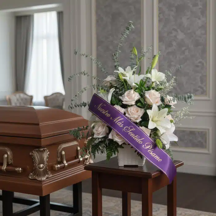 arreglo funebre inmortal pesame 56vvams