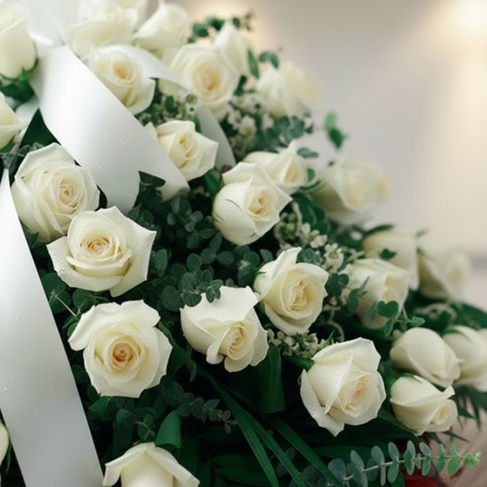 arreglo funebre rosas blancas rocio abwwuwpl