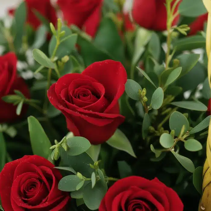 canasta floral 24 rosas macro m3mhmky9
