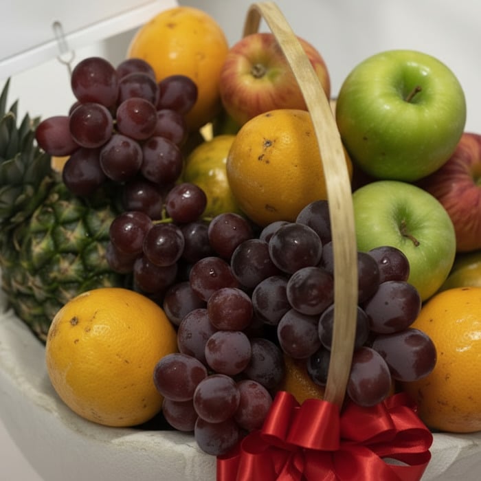 canasta frutas gourmet frescas saludables