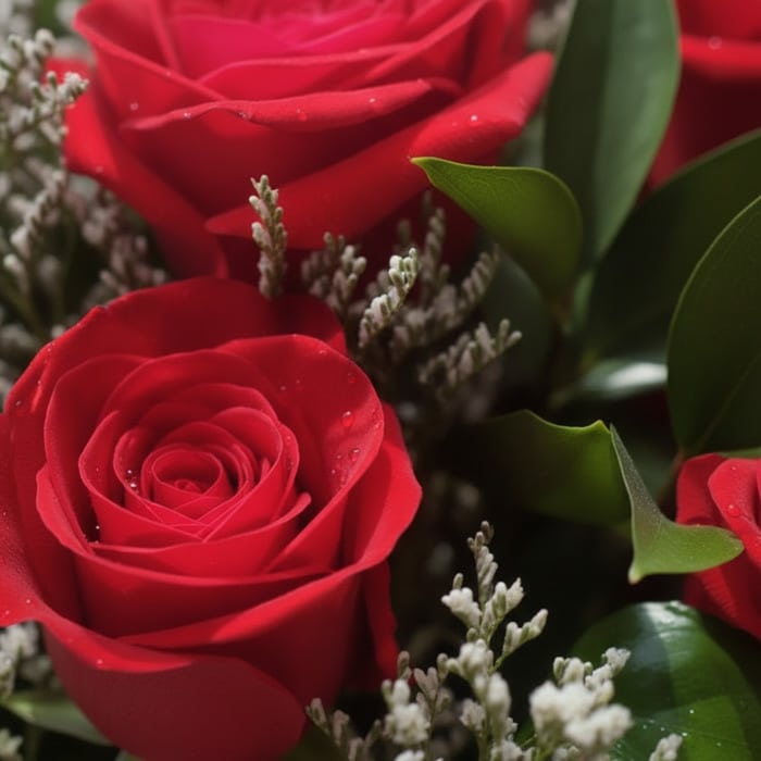 jarron 12 rosas rojas frescas fan3