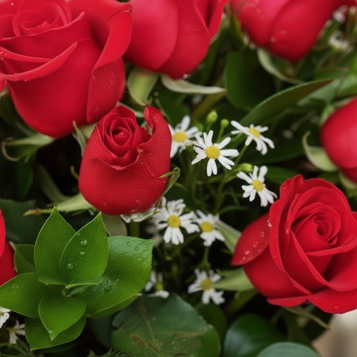 jarron 18 rosas rojas frescas eqiag