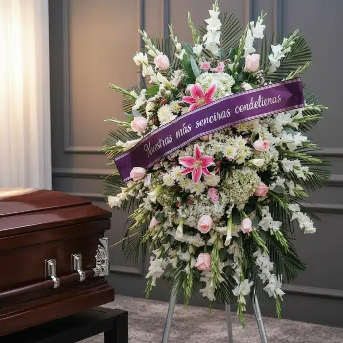 pedestal funebre pasion condolencias 2zsd