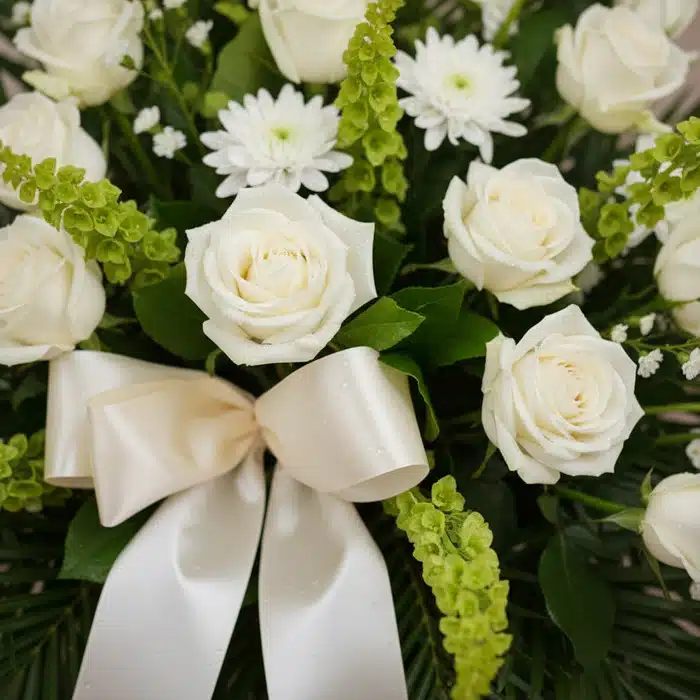 pedestal funebre rosas blancas rocio fqawevz